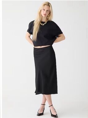 J.Crew Gwyneth Slip Skirt